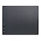 Dacasso Black Leatherette 24" x 19" Desk Mat without Rails PR-1027 - alternate 1